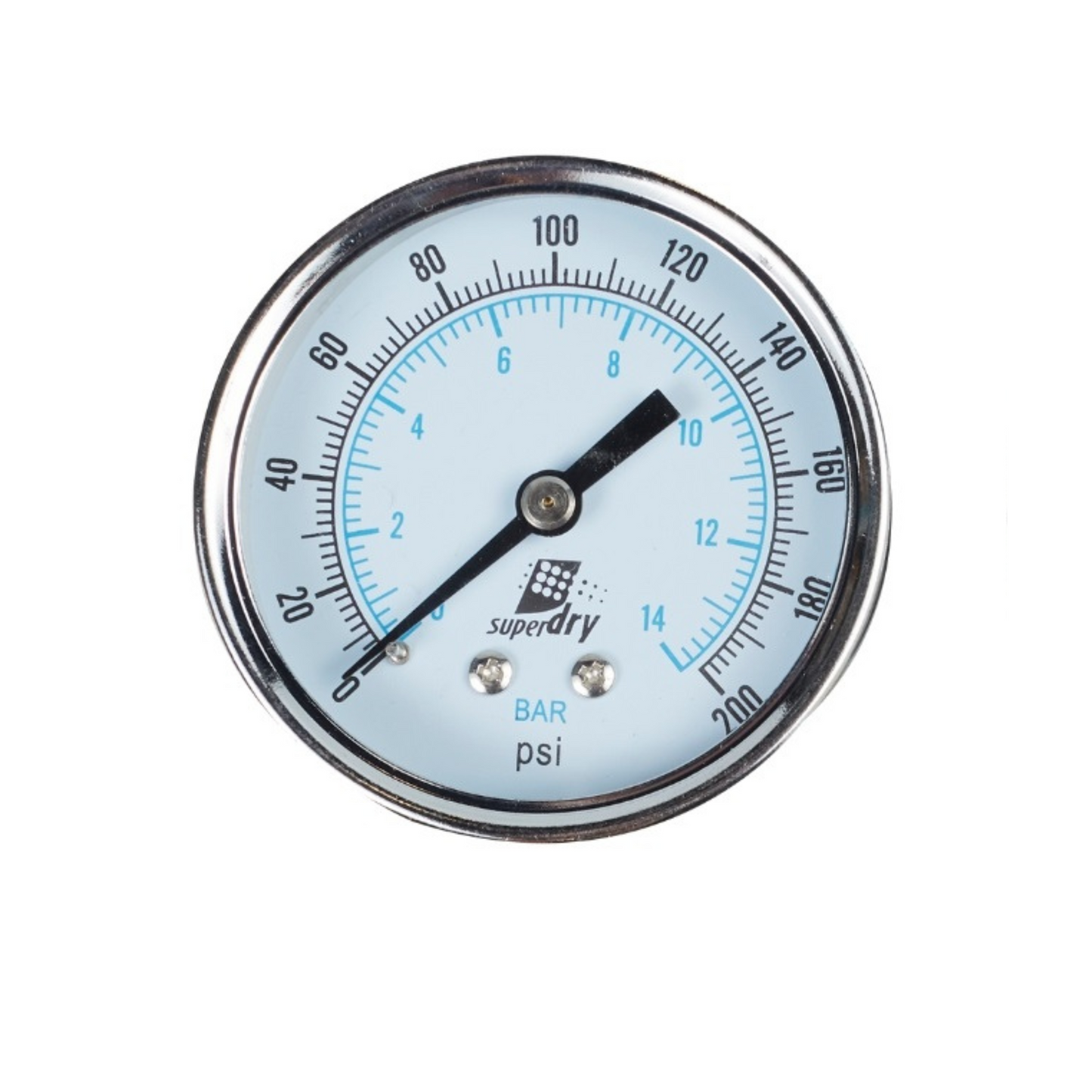 Pressure Gauge 0–200 PSI