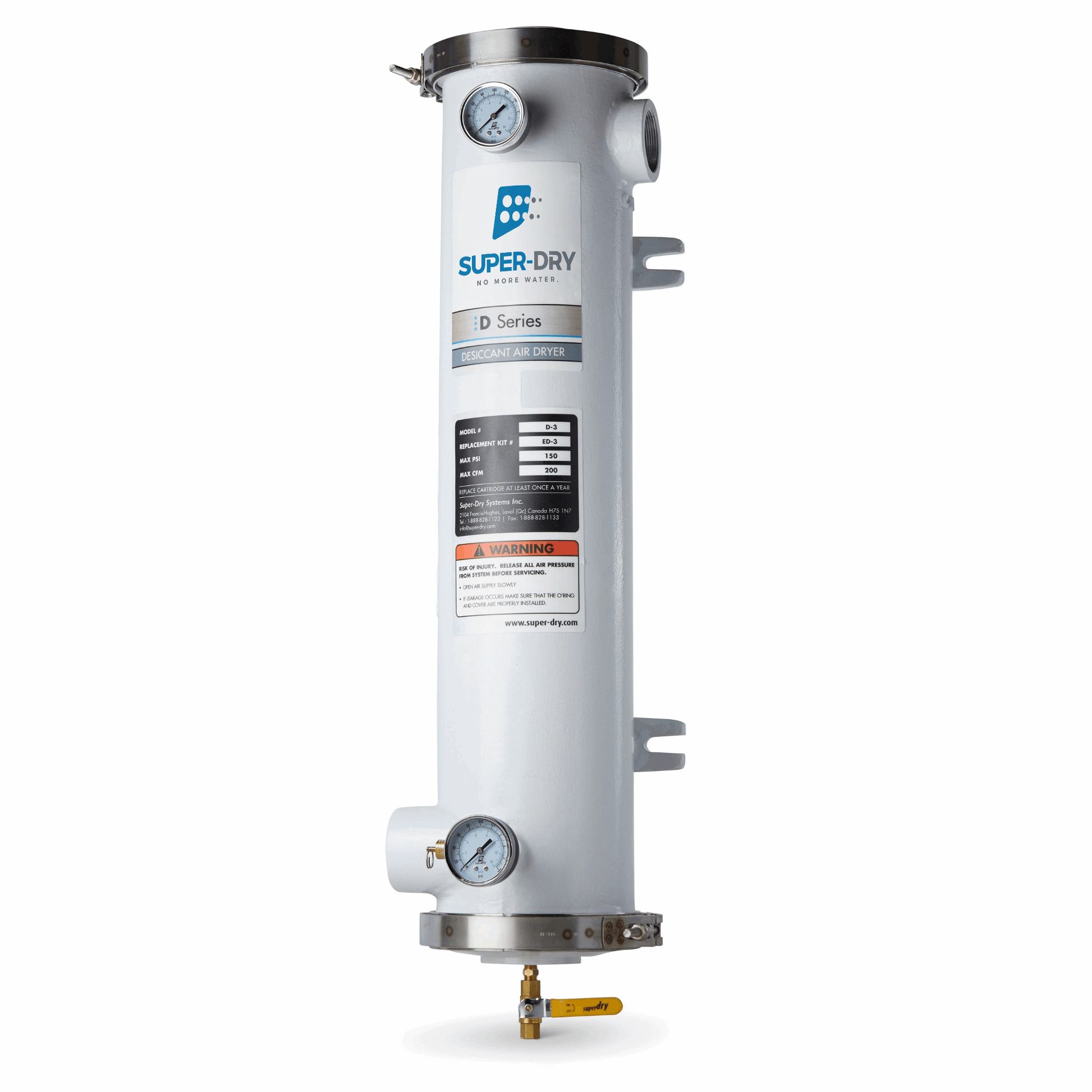D3 - Desiccant Air Dryer
