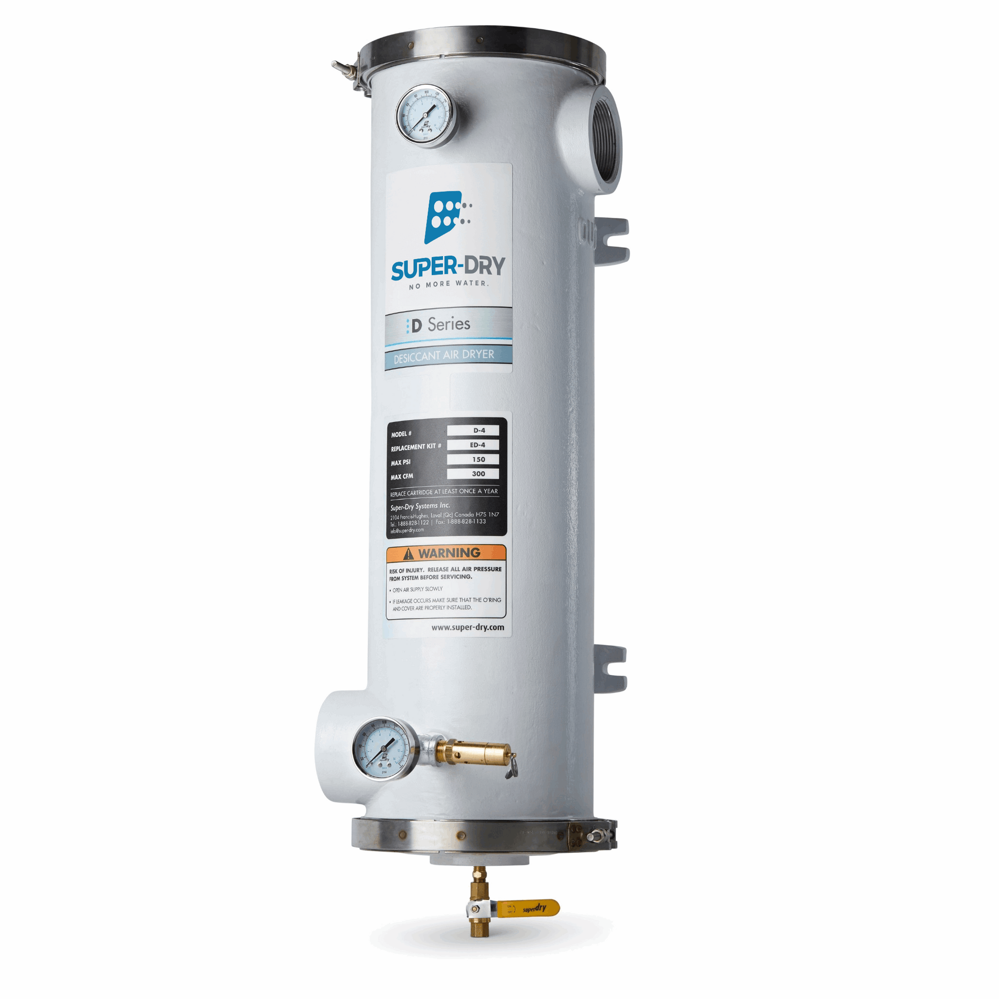 D4 - Desiccant Air Dryer