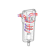 FSD-375-W - 1 1/2" Water Separator
