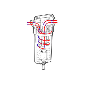 FSD-45-W - 1/2"Water Separator